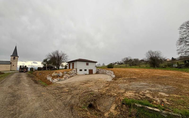 aménagement terrain près de Tarbes