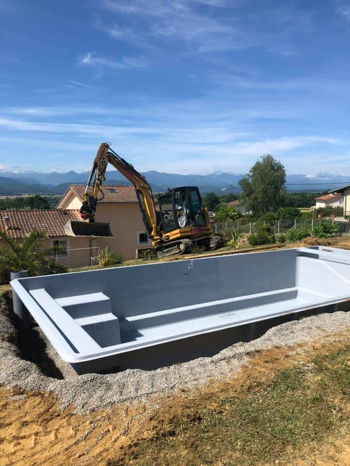 terrassement piscine près de Tarbes